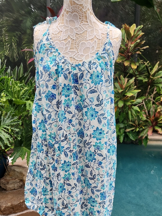 Old Navy Dresses & Skirts - Old Navy Blue & Teal Floral Sundress